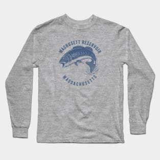 Wachusett Reservoir Massachusetts Long Sleeve T-Shirt